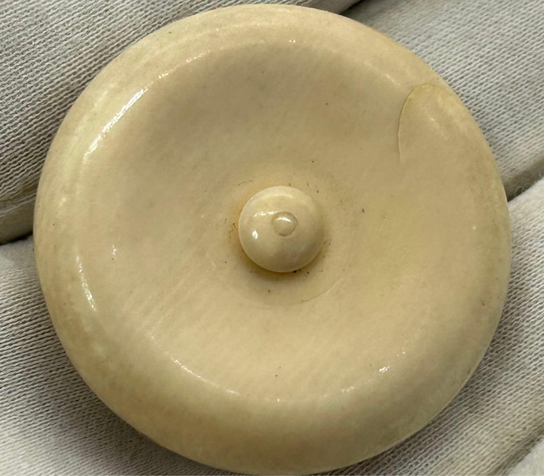 中国　明時代　紅緑彩茶壺　木箱入　送料込み0321