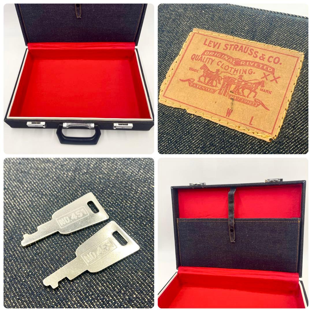 【入手困難】Levi's リーバイス デニム アタッシュケース オレンジタブ