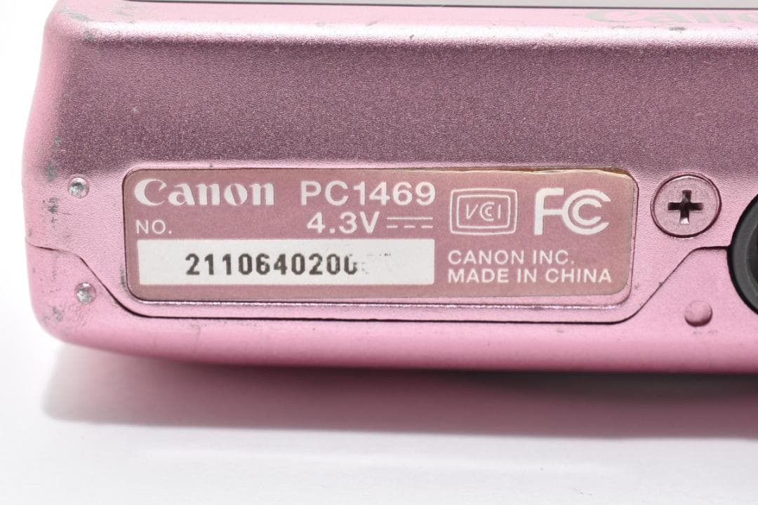 キヤノン　Canon IXY 200F ピンク 動作確認済 ＃A310