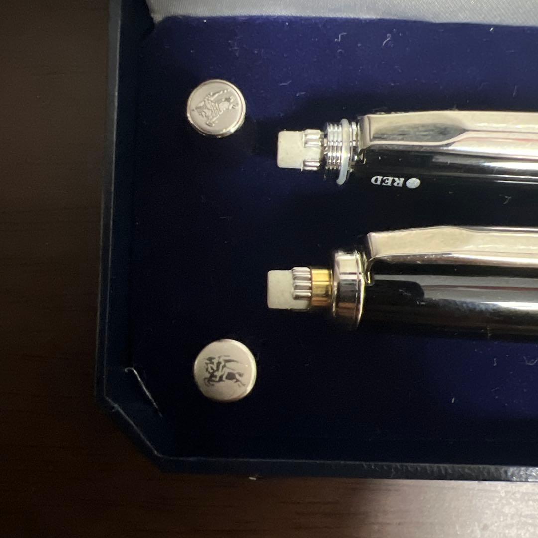 廃盤 BURBERRY バーバリー シャーペン 多機能ペン セット