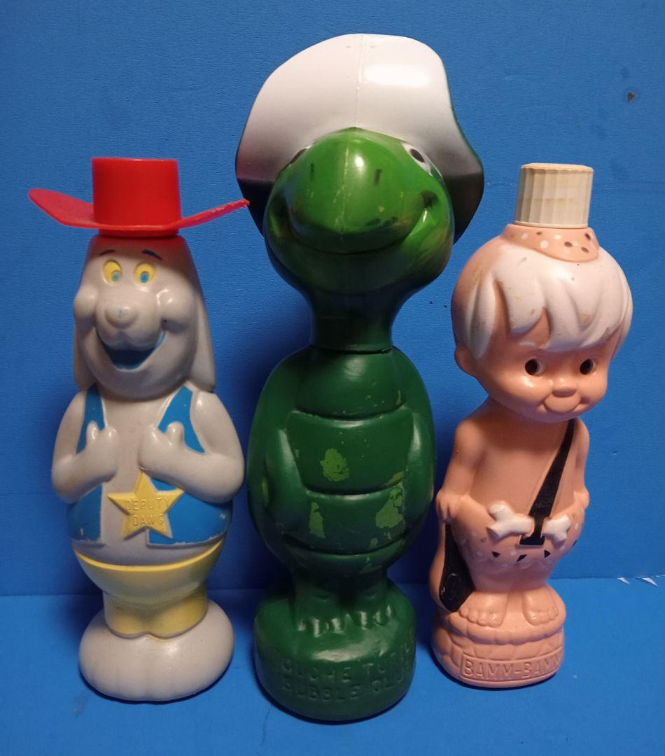 1960s 米国ビンテージsoaky ソーキー ソープボトル×３突貫カメ君、他