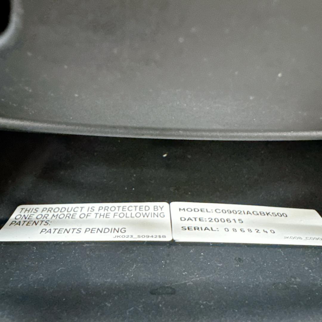 【美品】Joie チルト キャノピー付　ギンガムチェックブラック