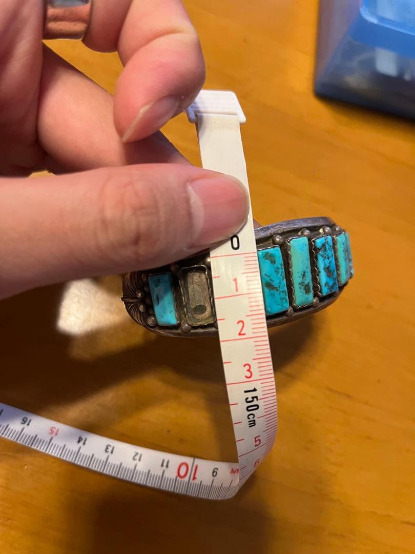 ターコイズ バングル ブレスレット ナバホ インディアンジュエリー