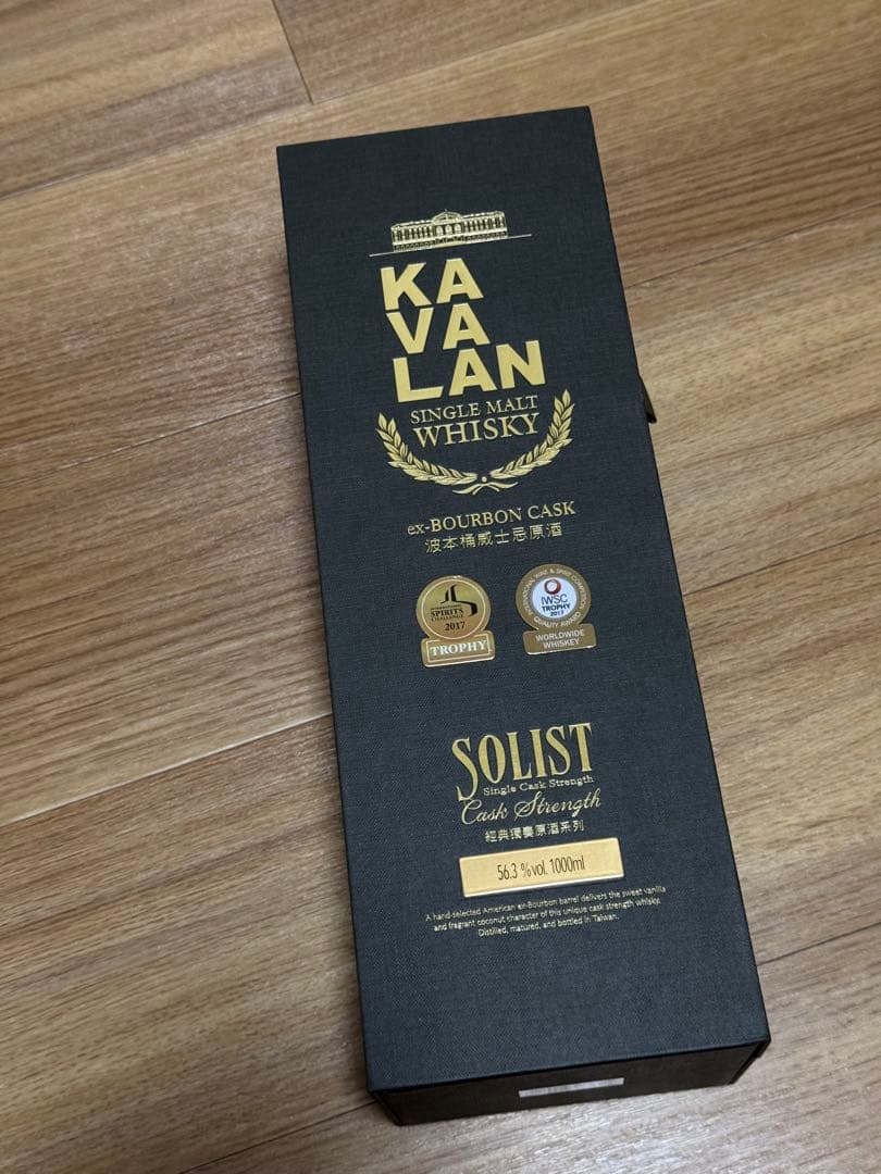 KAVALAN SOLIST シングルモルトウイスキー 1000ml 新品