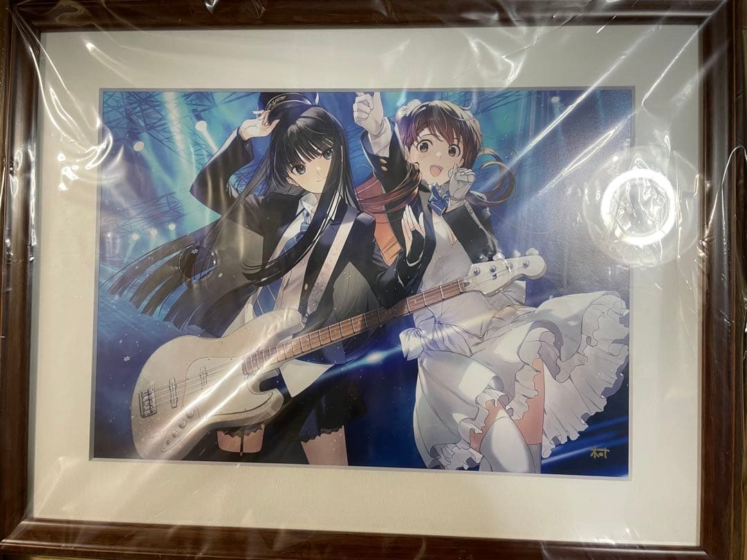 WHITE ALBUM2　複製原画　なかむらたけし　直筆サイン入り　学園祭