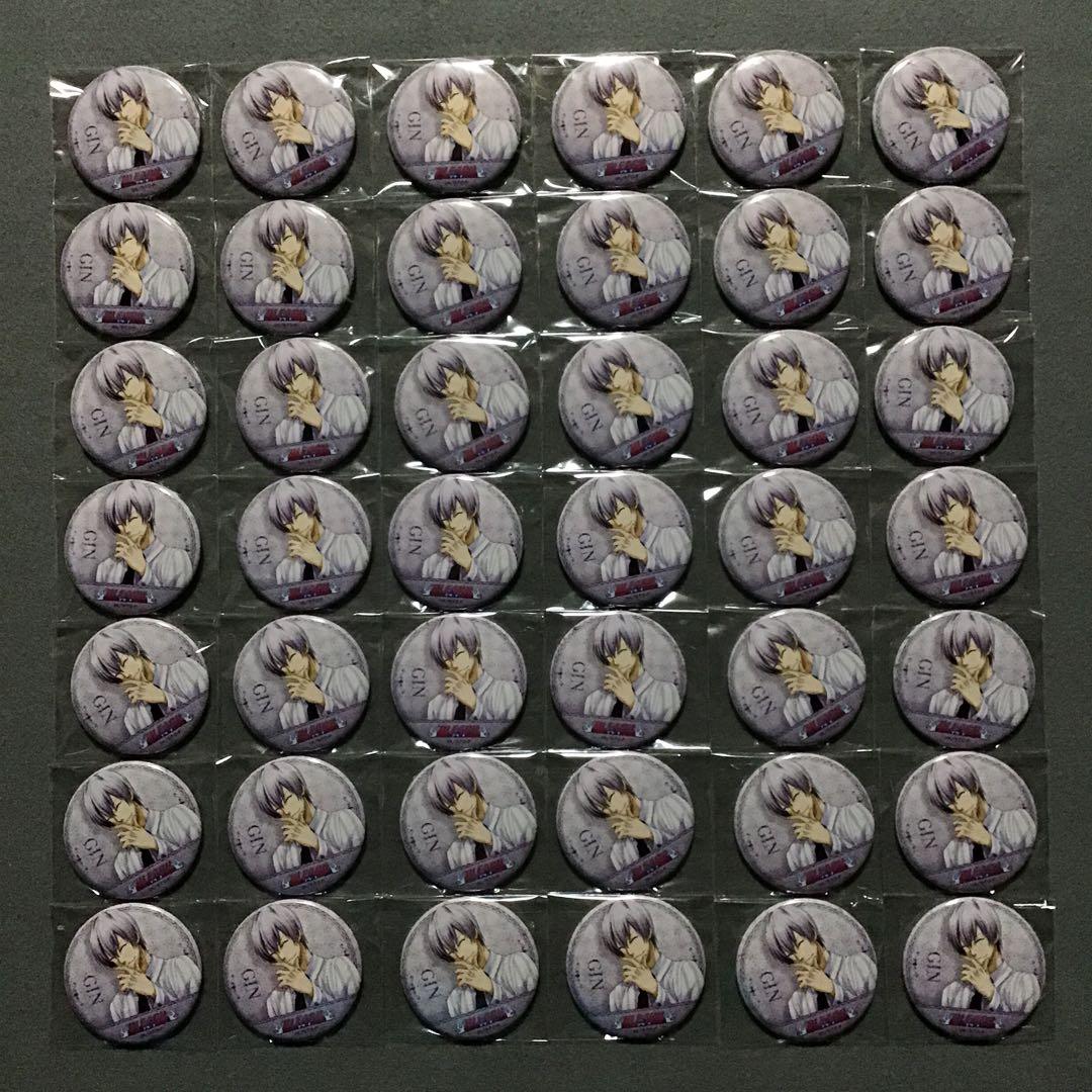 BLEACH 市丸ギン webくじ 缶バッジ 42個セット