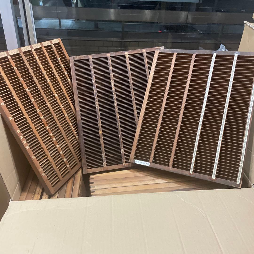 【大】【珍】BP30-1 /プリンタートレイ 【活版印刷】【古道具】