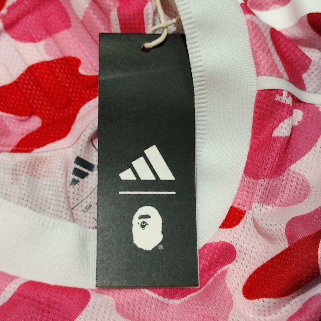 新品✨アディダス アベイシングエイプ FB ジャージ ショックブルー 4XL