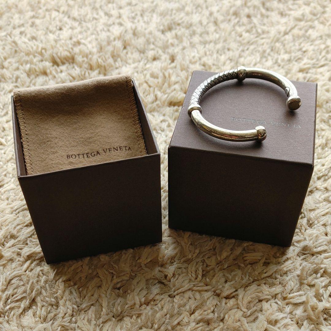 BOTTEGA VENETA ボッテガヴェネタ ブレスレット シルバー バングル