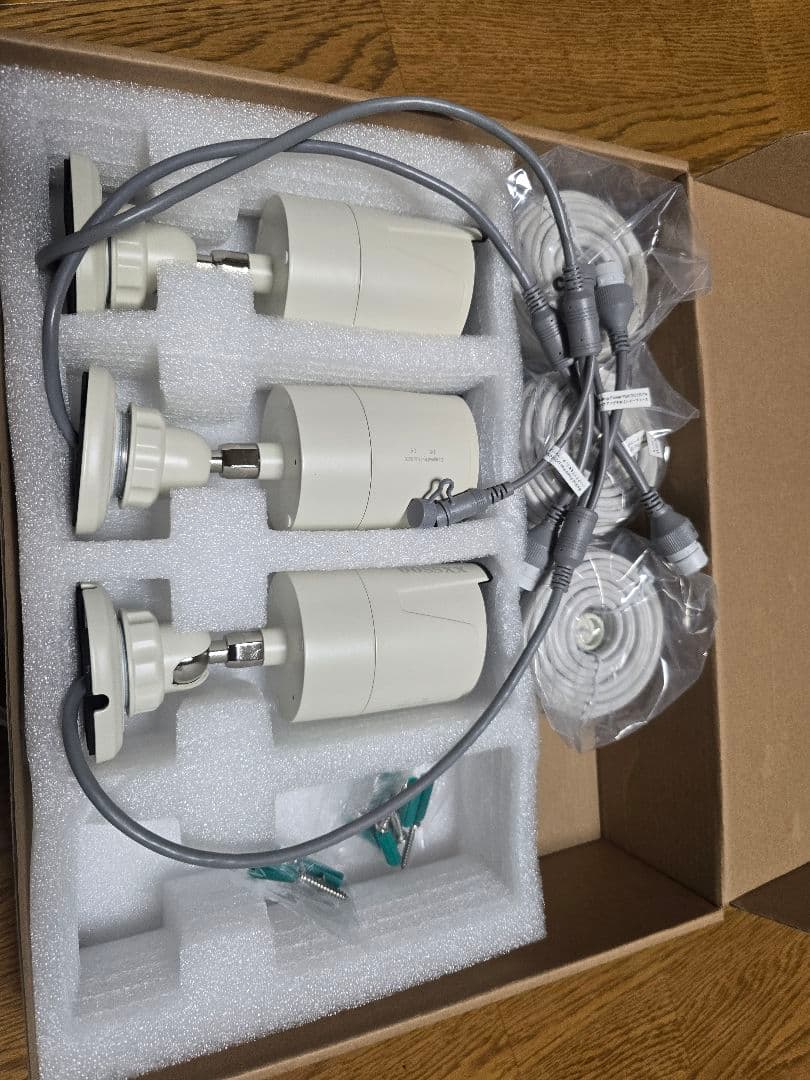 oossxx 防犯カメラ 500万画素 PoE 監視カメラ 電源不要