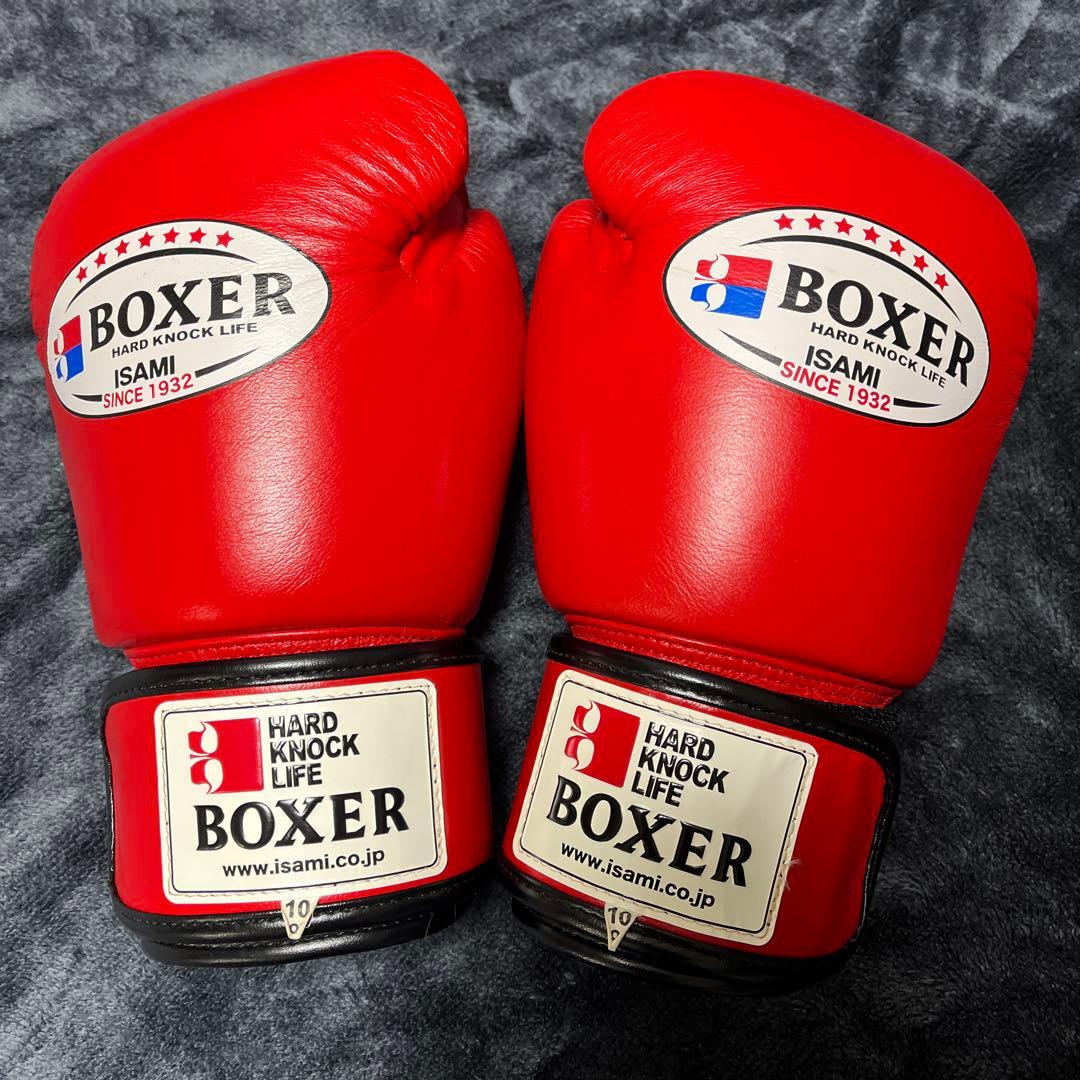 美品　ISAMI BOXER ボクシング　グローブ　10oz キック