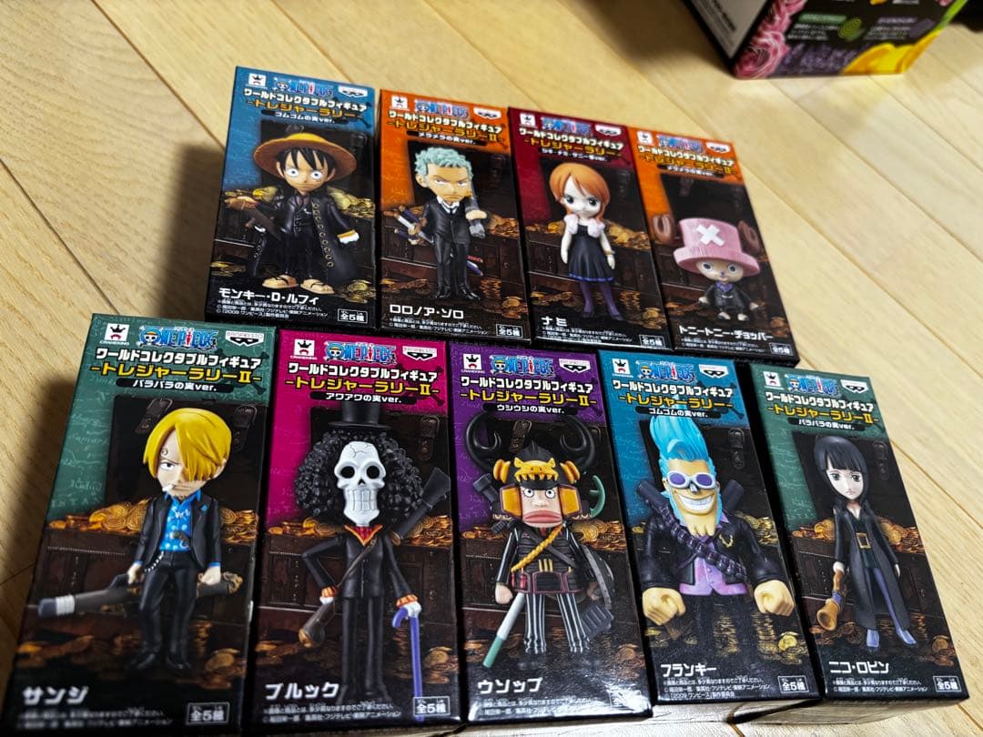 ワンピース　ワールドコレクタブルフィギュア　ストロングワールド　トレジャーラリー