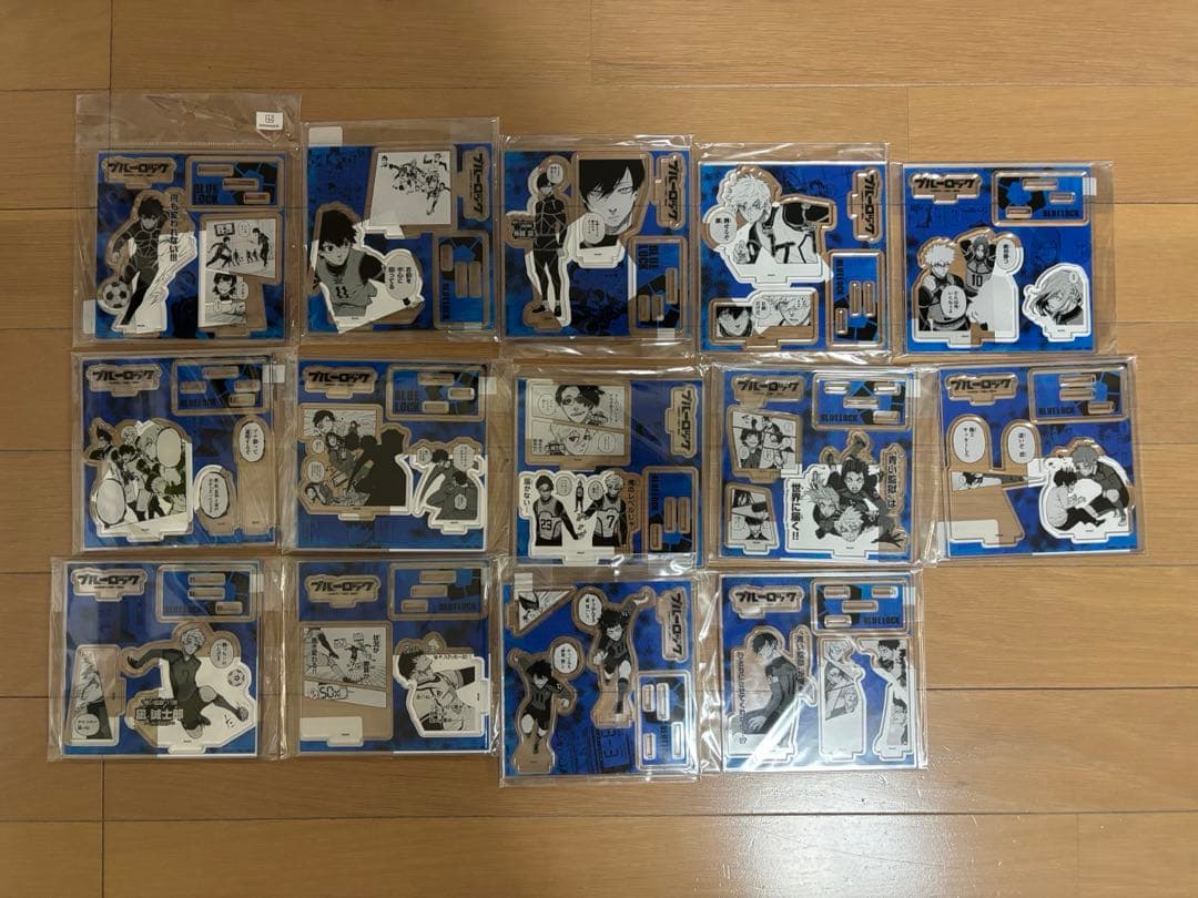 ブルーロック　有償特典アクリルフィギュアプレート　限定商品