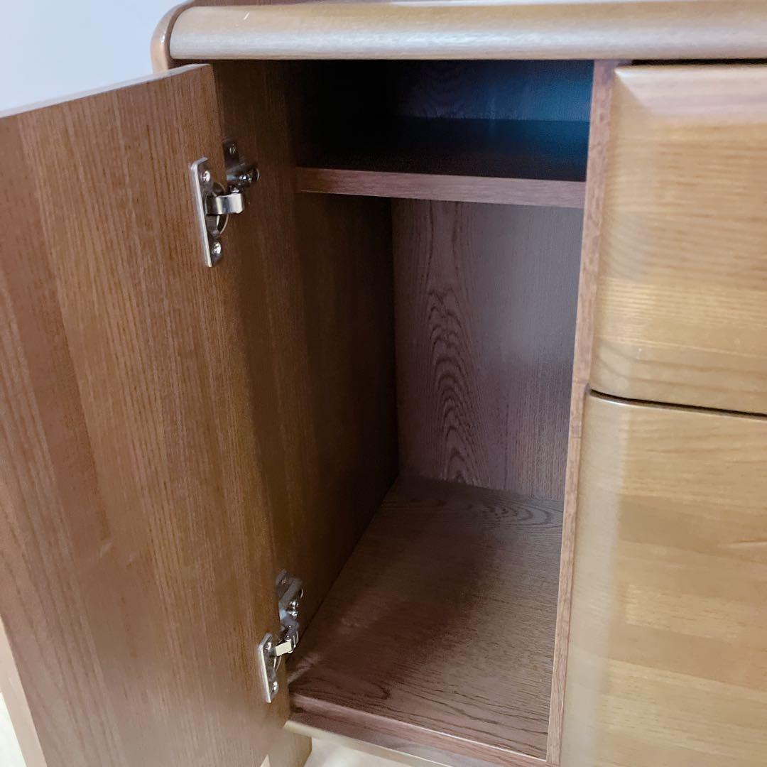 Karimoku カリモク 木製 電話台、FAX台　キャビネット　サイドボード