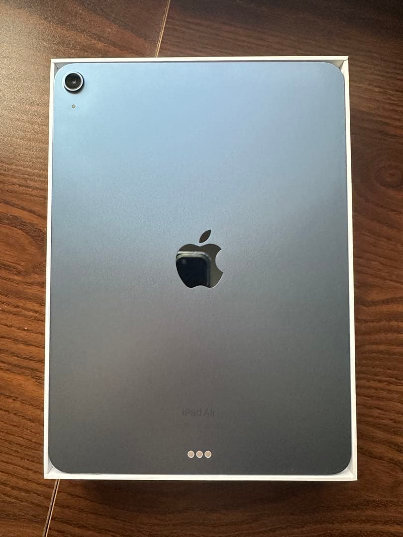 [美品] iPad Air 第5世代 ブルー64GB WI-Fiバッテリー99%