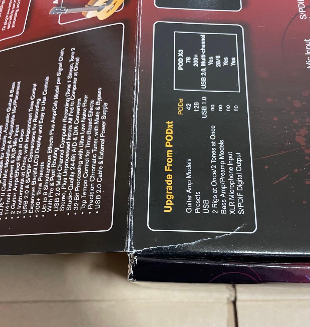 ギター LINE 6 POD X3