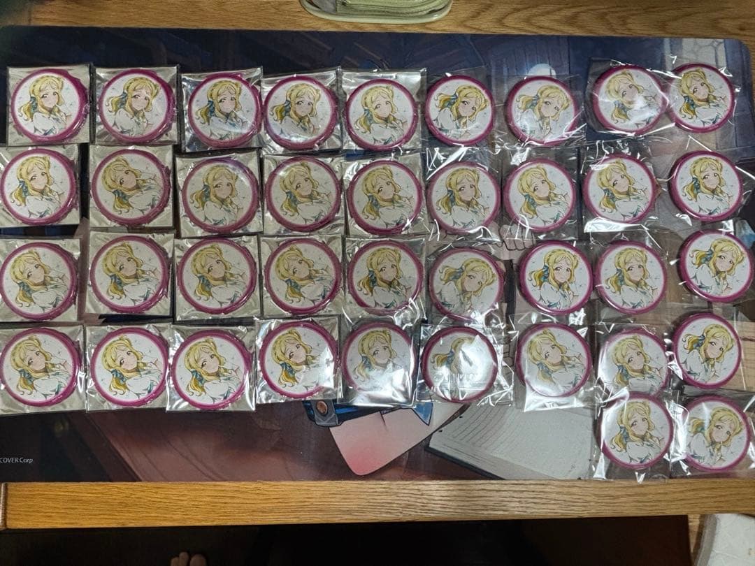 小原鞠莉　缶バッジ　Aqours 9周年