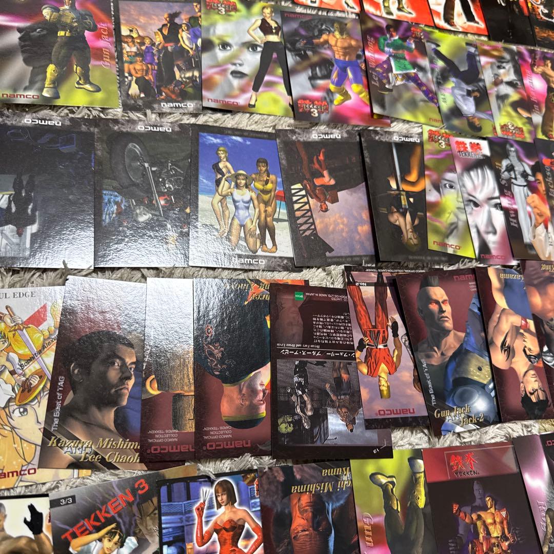 ナムコオフィシャルコレクションカード 鉄拳　150枚以まとめ売り【5361