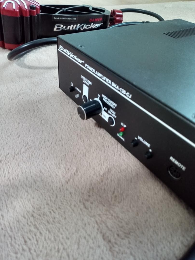 【中古】ButtKicker Gamer2サウンド連動型 振動デバイス