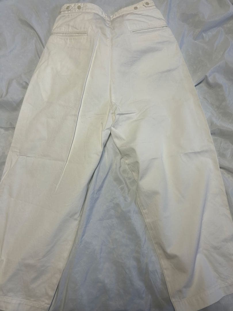 Porter Classic gene kelly chinos ホワイト チノ