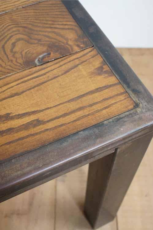 ヴィンテージ　アイアンウッドテーブル１ 51