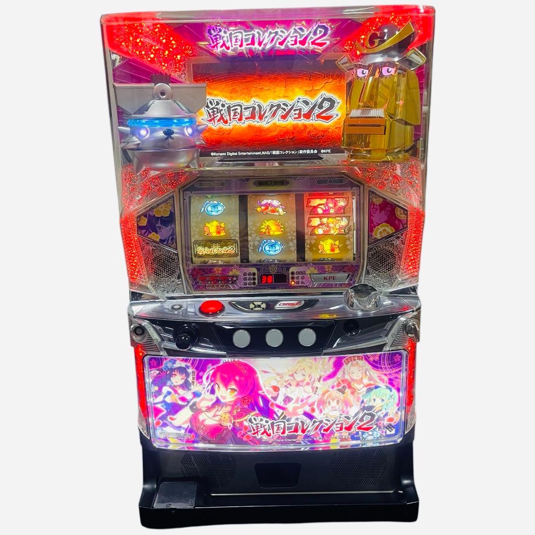 【名機】最終値引き パチスロ実機 戦国コレクション2KS 不要機付き