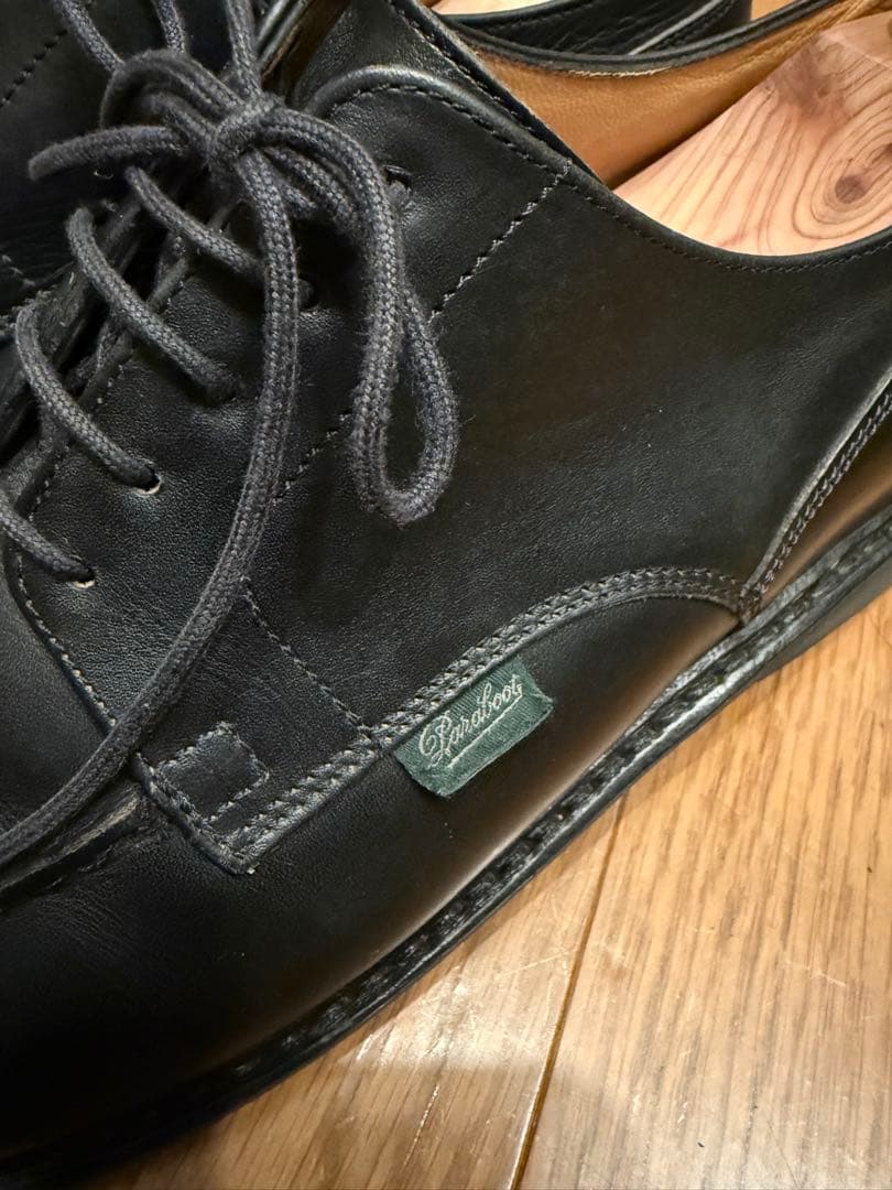 パラブーツparaboot ジャンボード　黒ブラック8.5 美品　NOIR