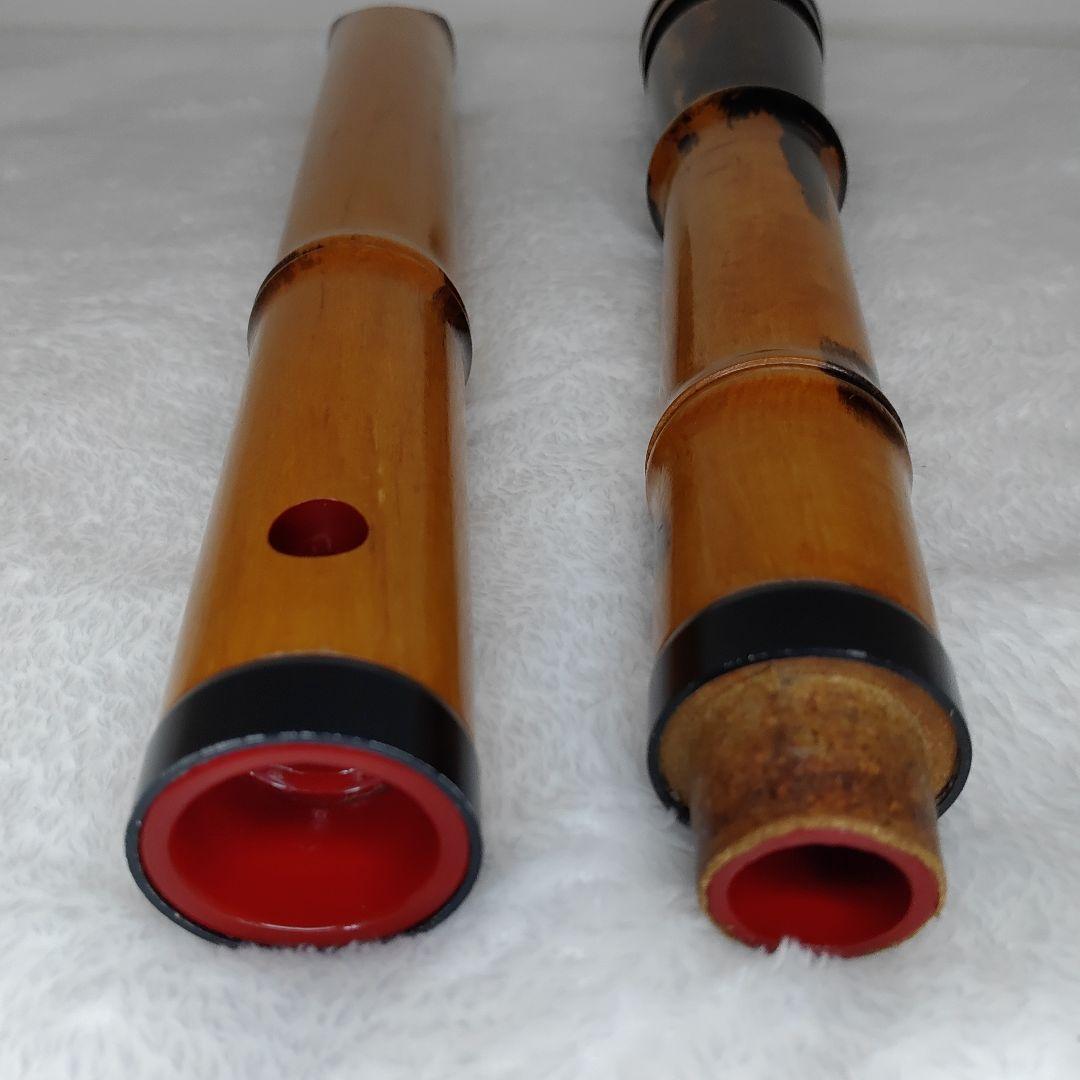 琴風尺八　蝴蝶マーク　琴風調　銘木尺八　門 　1尺８寸管　送料無料