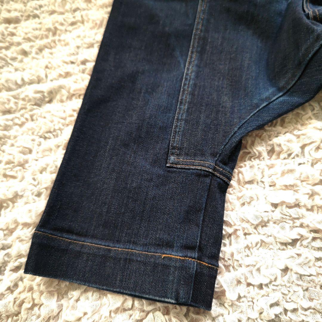 Zucca　日本製　変形デニム　サルエルパンツ　ブーツ合わせ◎　ダークインディゴ