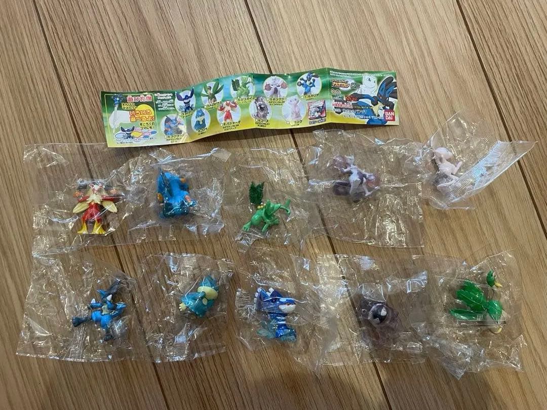 ポケットモンスター　ポケモン　フィギュア　10体セット　わざコレ03コンプリート