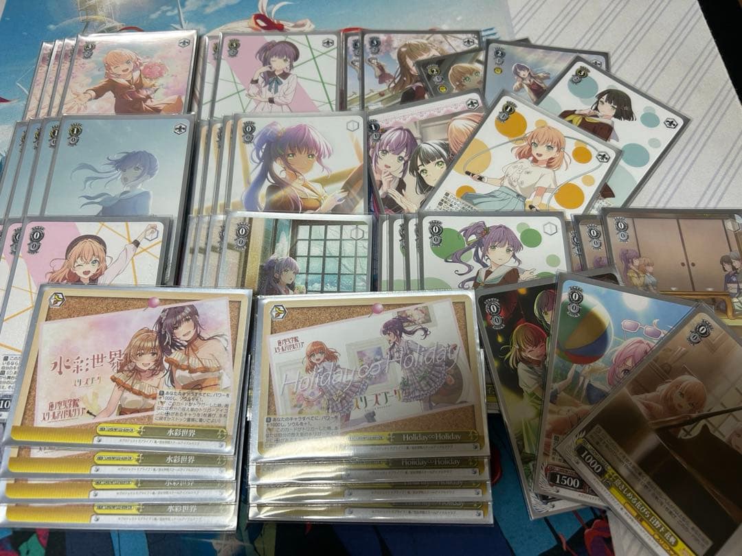 ヴァイスシュヴァルツ　蓮ノ空　デッキ　8電源　8枝　パーツセット