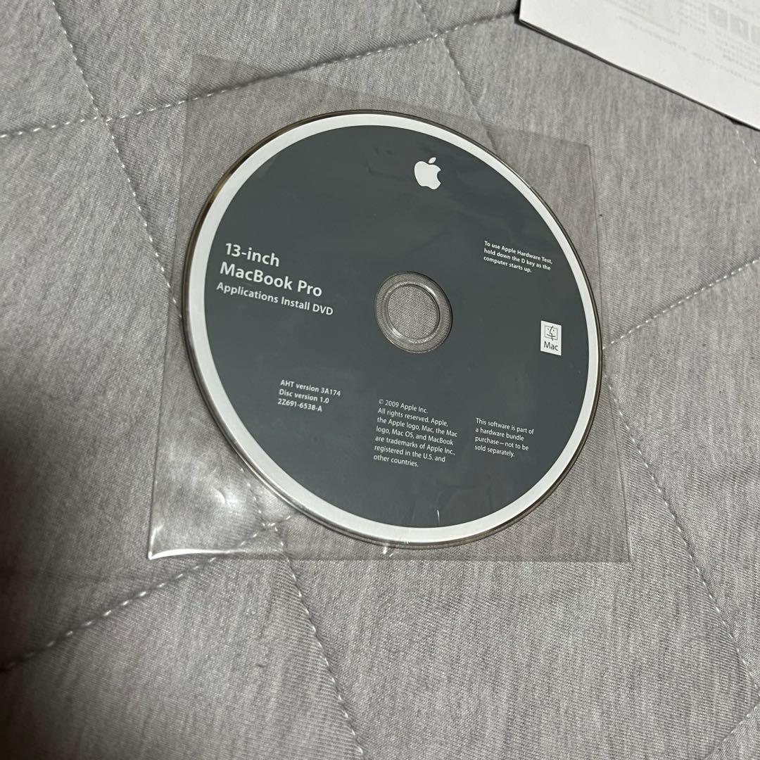 MacBook Pro SSD 128GB 8GBメモリ 未使用に近い