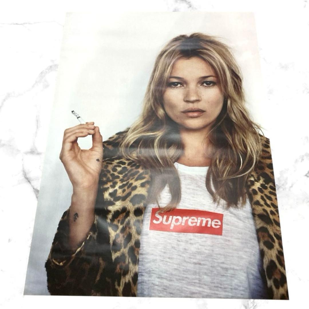 Supreme×ケイトモス コラボ ポスター シュプリーム 額縁