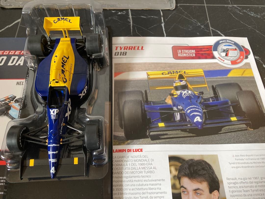 みーちゃん　二台日本未発売　ビッグスケールF1コレクション　ティレル018