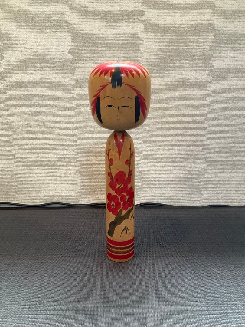 【レトロ】布袋様の一刀彫、こけし　14体【体長　約15㎝〜45㎝】