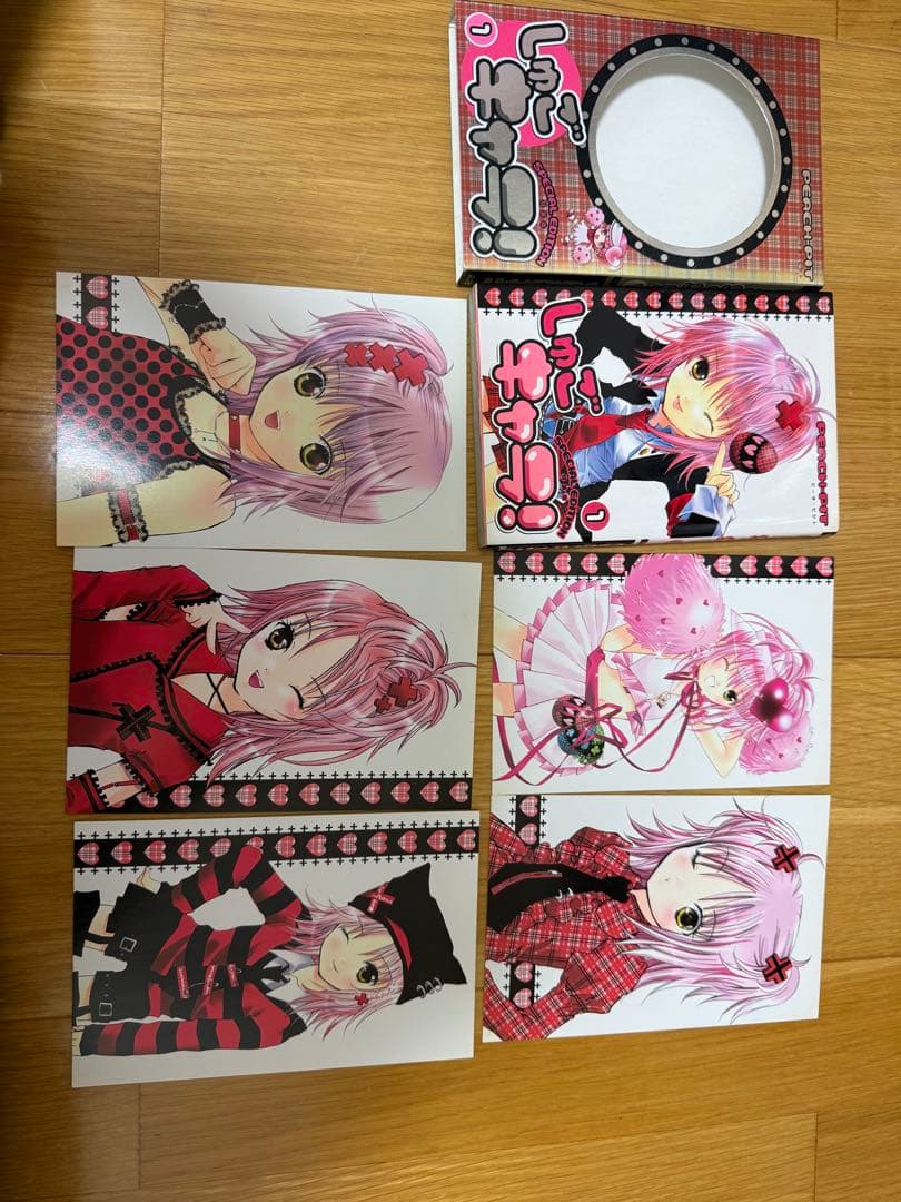 特装版 しゅごキャラ! 12 全巻セット ポストカード付き