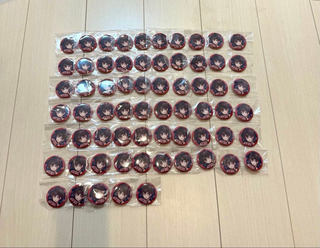 AMPTAK あっとくん アニメイト 特典缶バッジ 65個