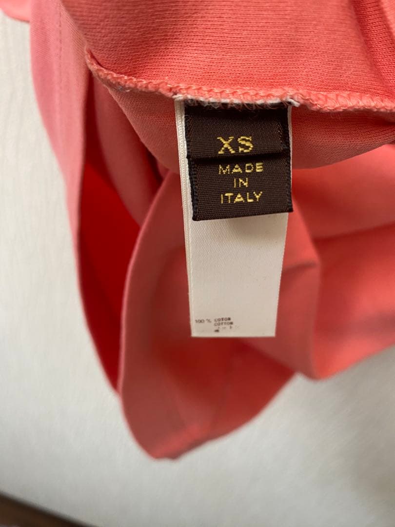 LOUIS VUITTON ピンク Tシャツ ポケット付き xs