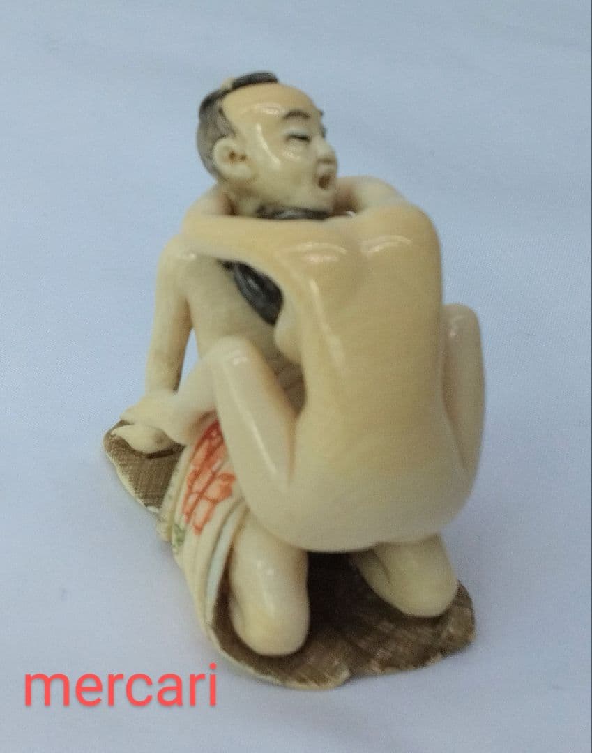 春画 根付 木箱付き