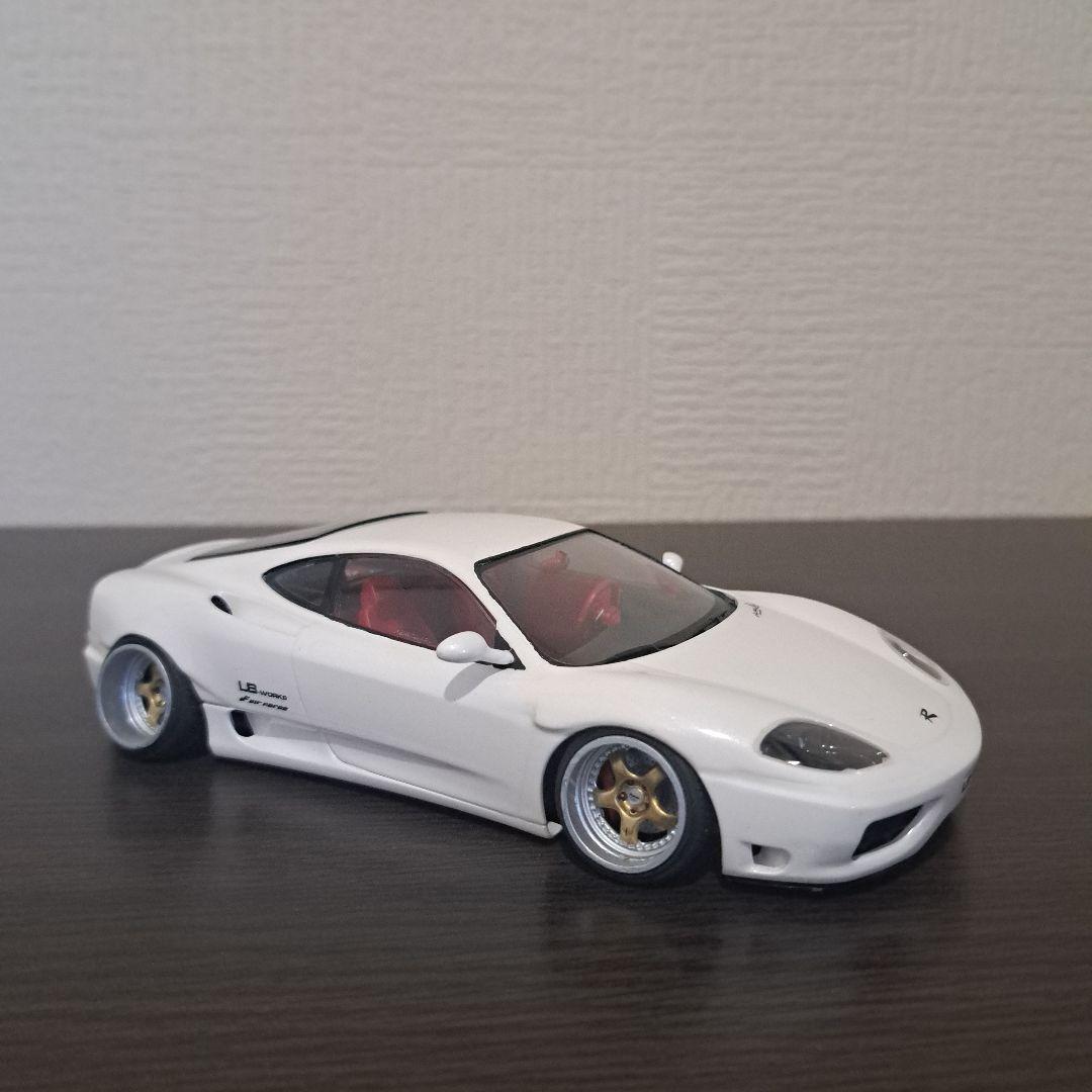 タミヤフェラーリF360カスタムプラモデルgarage★One