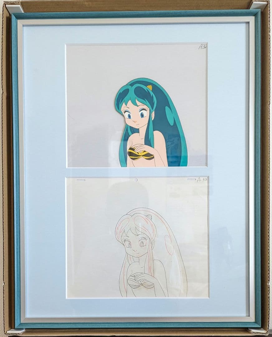 うる星やつら　セル画　動画付き