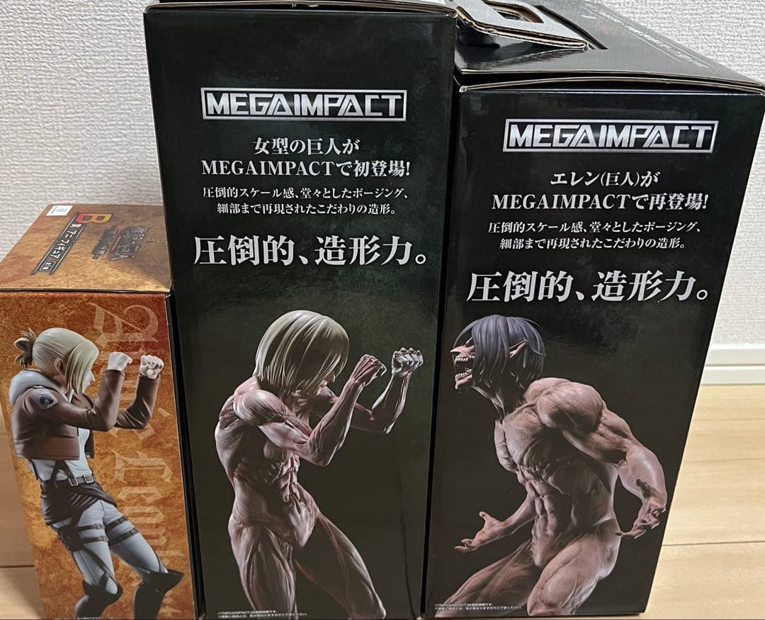 一番くじ　進撃の巨人〜壁の外の世界〜　A賞　B賞　ラストワン