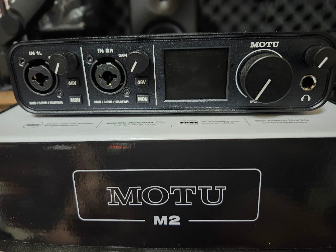 【出品本日まで】motu m2、MV7X、Elgato