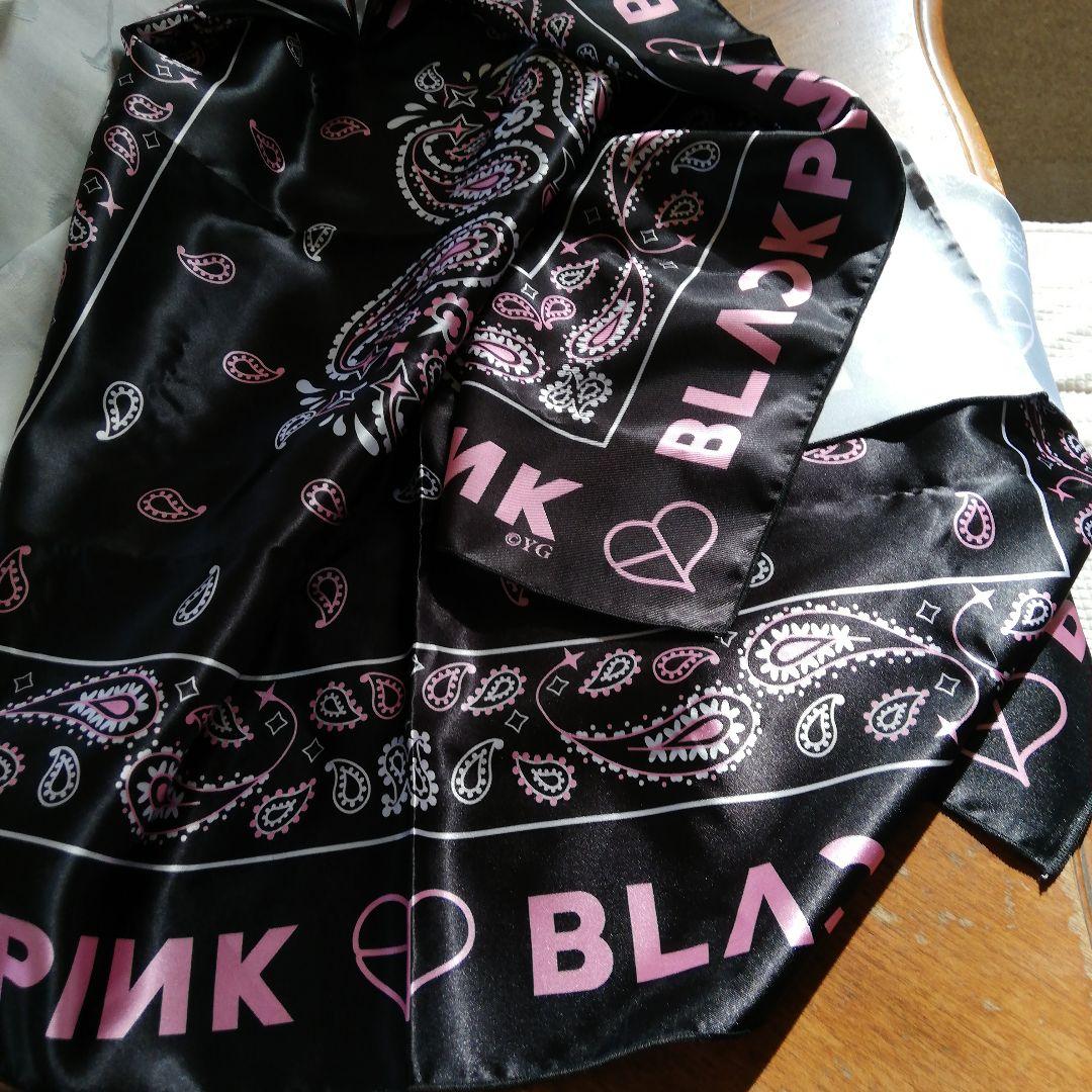 BLACKPINK ブラックピンク　ブルピン　バンダナ　公式品　ロンドン　新品