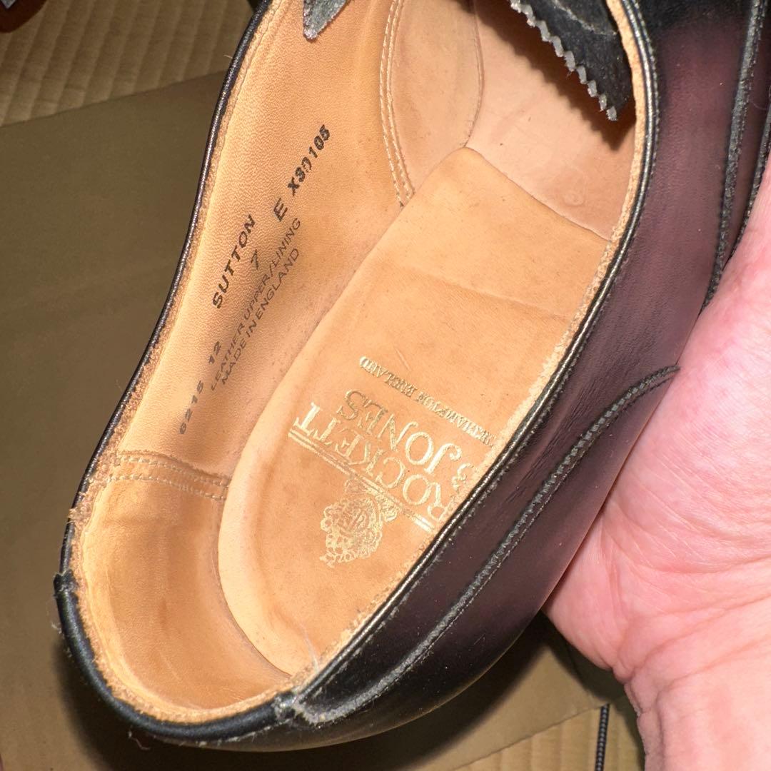 Crockett & Jones ウィングチップ