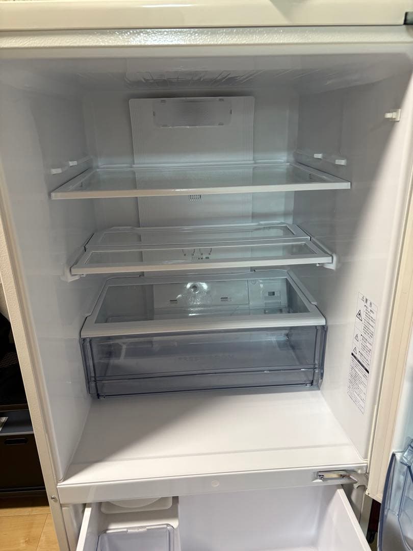 【AQUA】3ドア冷蔵庫【AQR−27K−W】