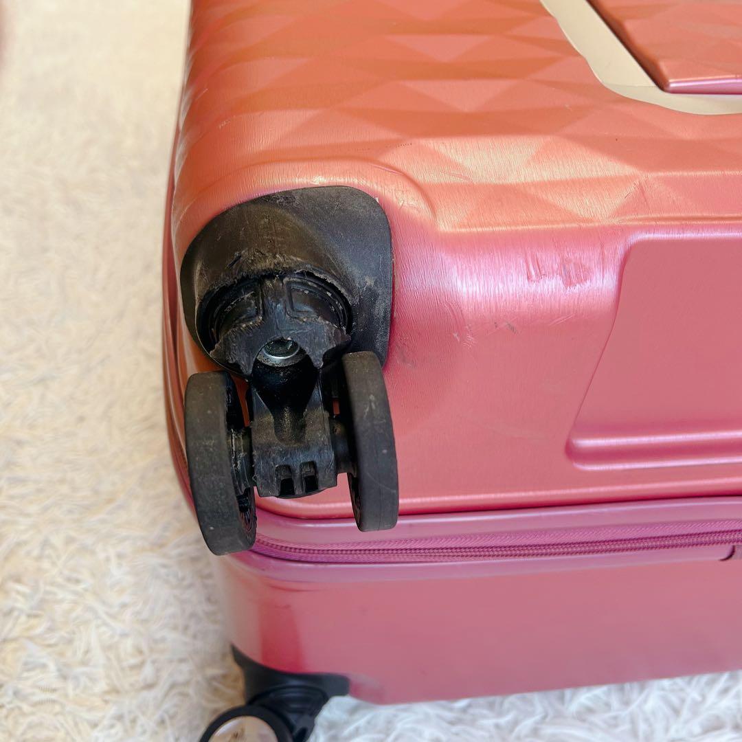 サムソナイトSamsonite ポリゴンスピナー ピンク 75/28