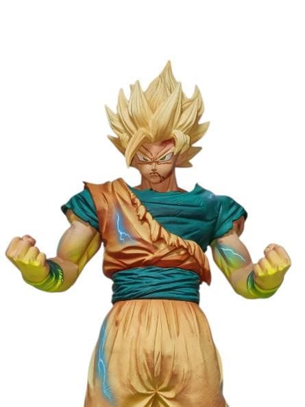 ドラゴンボール 孫悟空 超サイヤ人2 フィギュア改造 リペイント2.5D