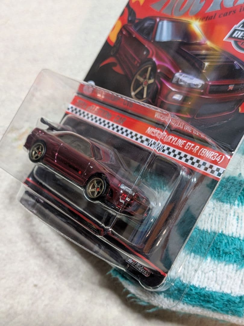 ミニカー Hot Wheels RLC SKYLINE GT-R (BNR34)