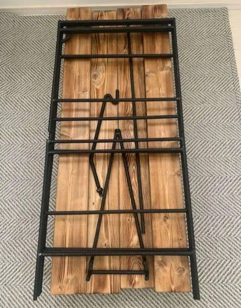 吉田メタル製　アイアンシェルフ　アイアンラック　360幅　アーチ型